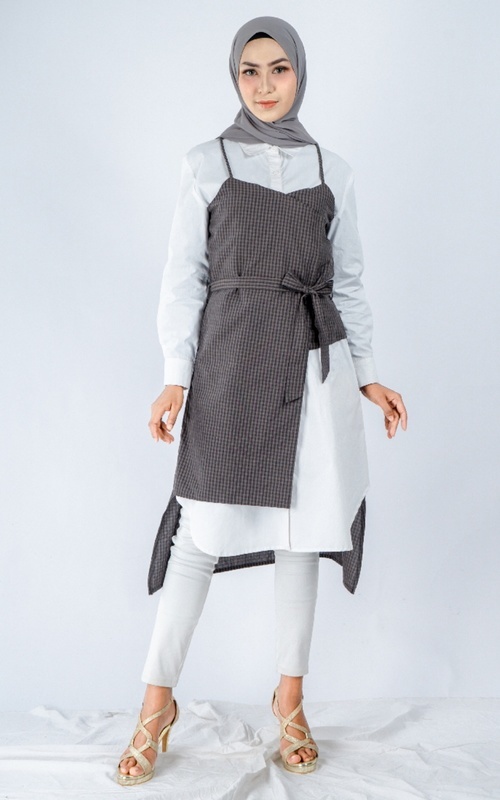 Tunik Dress Kemeja yang Keren