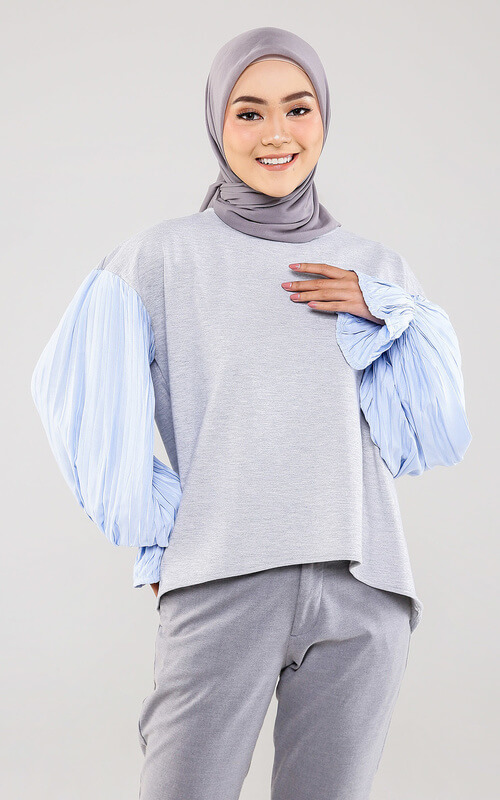 Sweater Lengan Balon