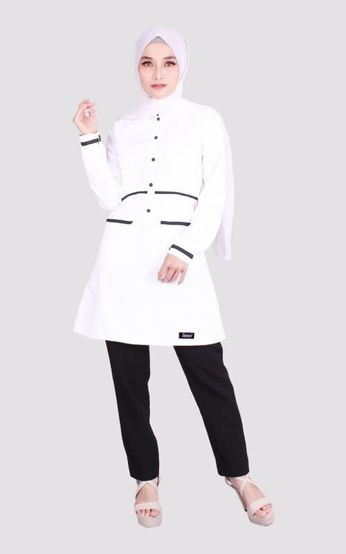 Long Sleeve Tunik Monochrome