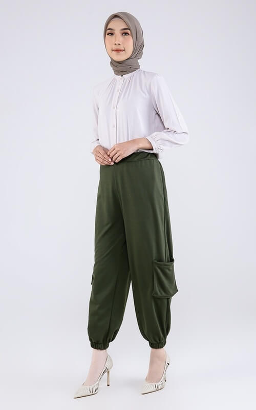 Jogger Pants Hijau Tua