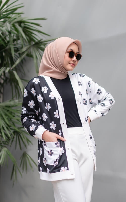 Cardigan Korea 2 Warna