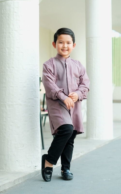 Atasan Baju Koko Warna Ungu