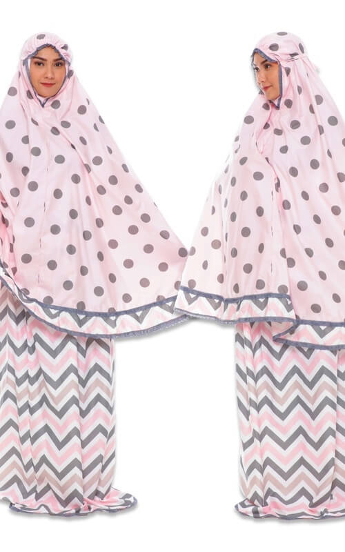 Mukena Katun Pink 2 Motif