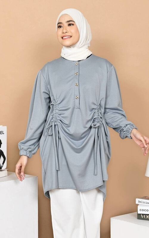 Blouse Kerut Kiri Kanan