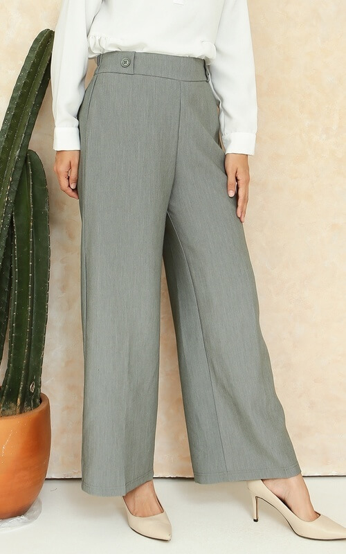 Celana Abu Potongan Lurus