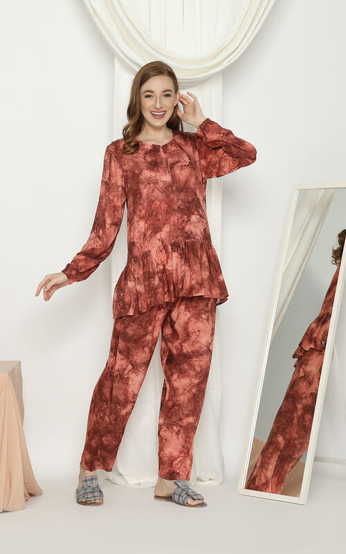 Piyama Motif Tie Dye