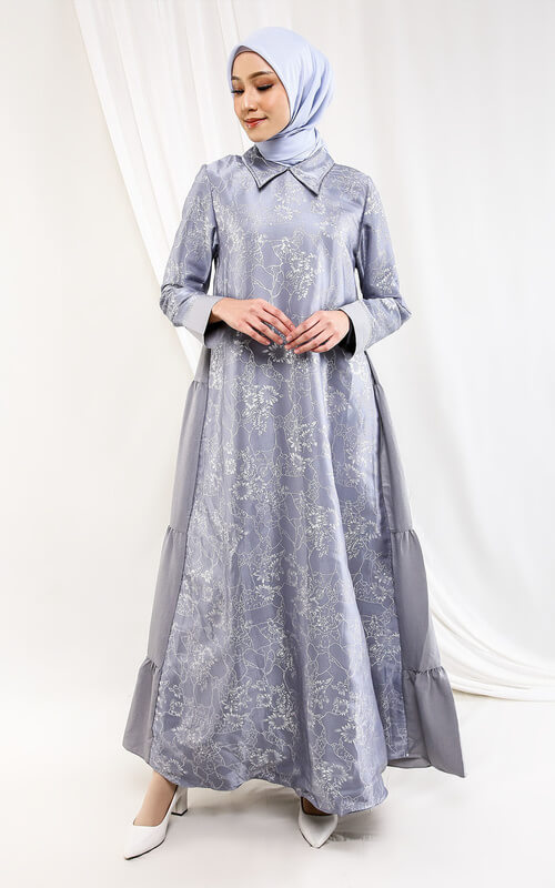 Dress Sambungan Full Motif