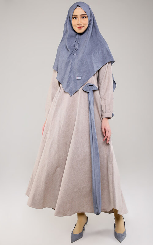 Gamis Set Hijab Instan