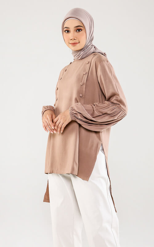 Formal Blouse Aksen Kancing