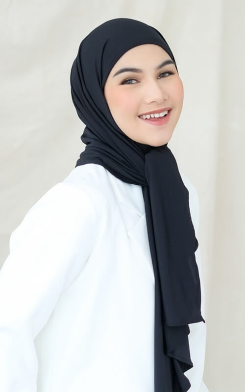 Pashmina dengan Sentuhan Modern Minimalis