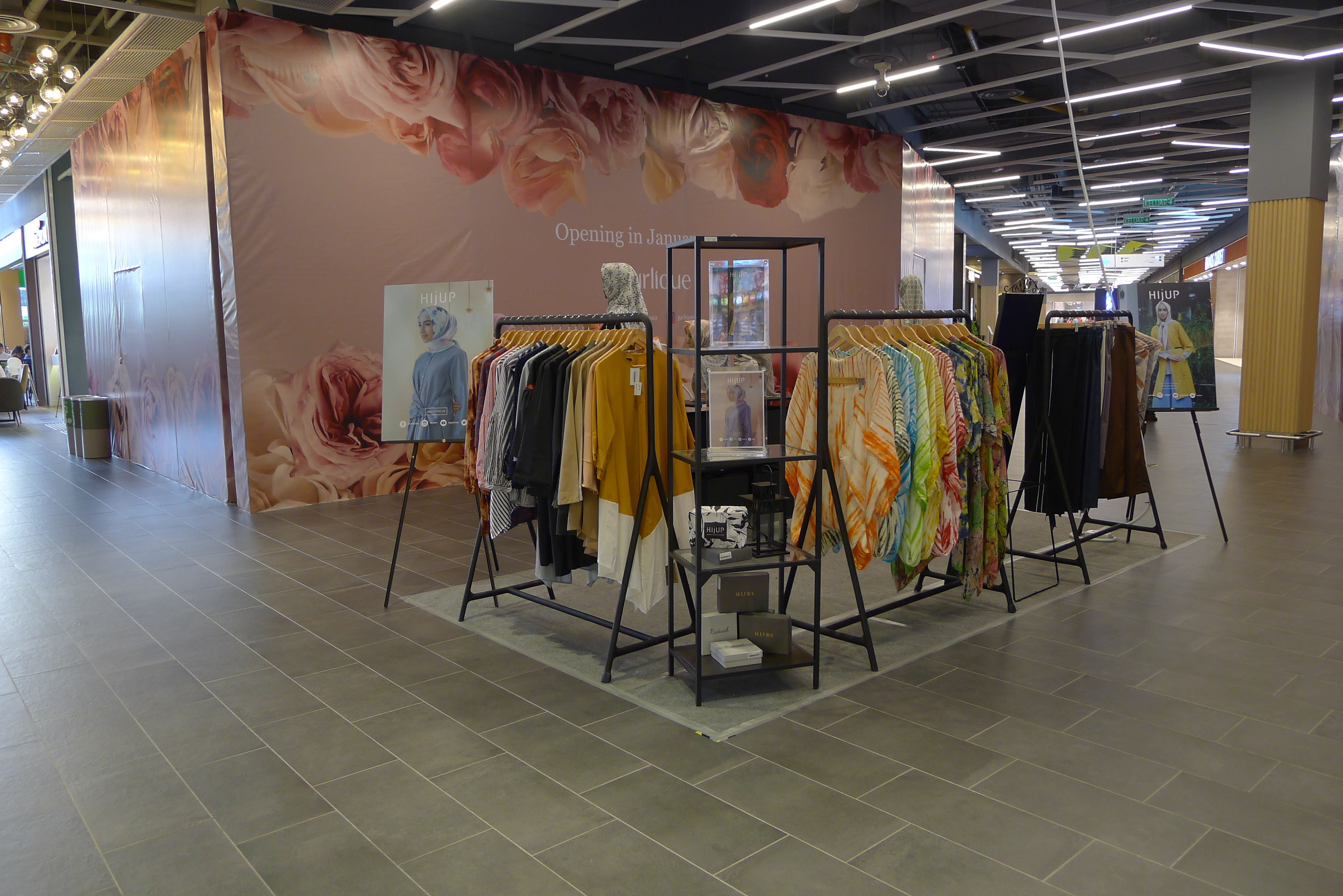 HIJUP Year End Pop Up Booth At Malaysia