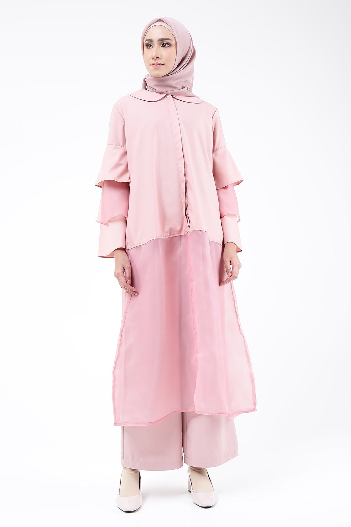 Baju lebaran pink